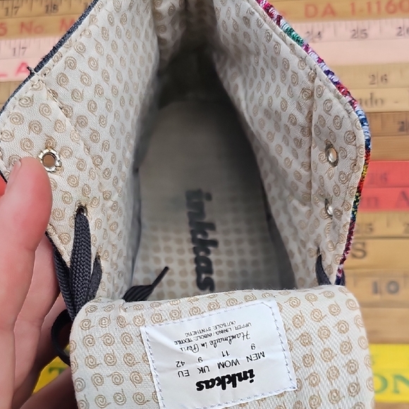 Inkkas Multicolor High-Top Sneakers - Picture 4 of 9